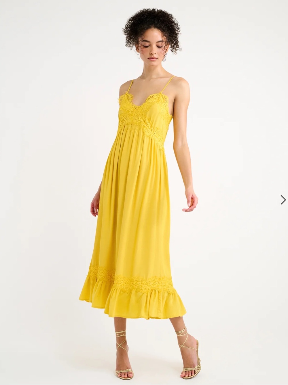 NWT Rumored Driftlace Midi Dress size small